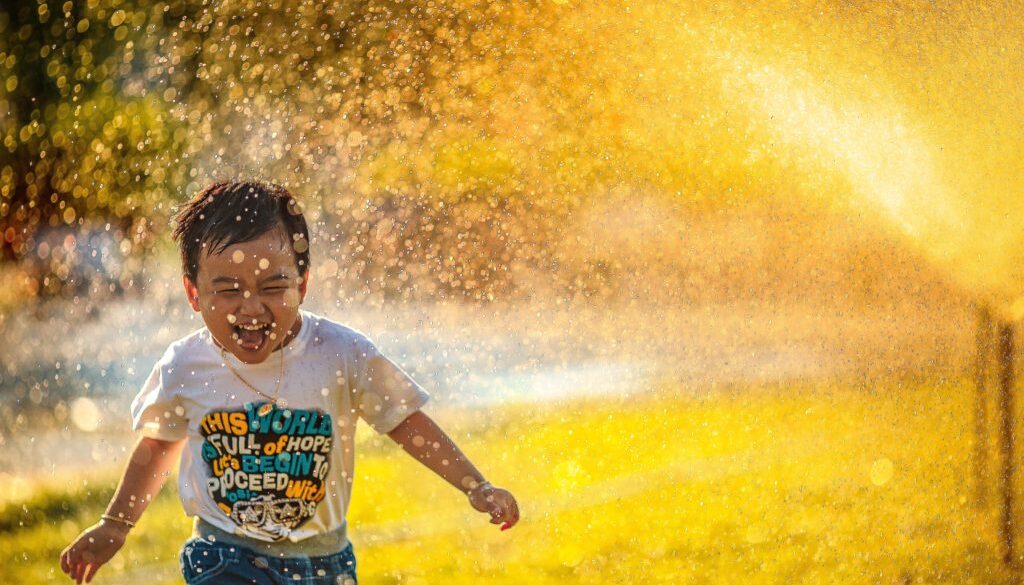 Joyful Child in the Water - mi-pham-223464