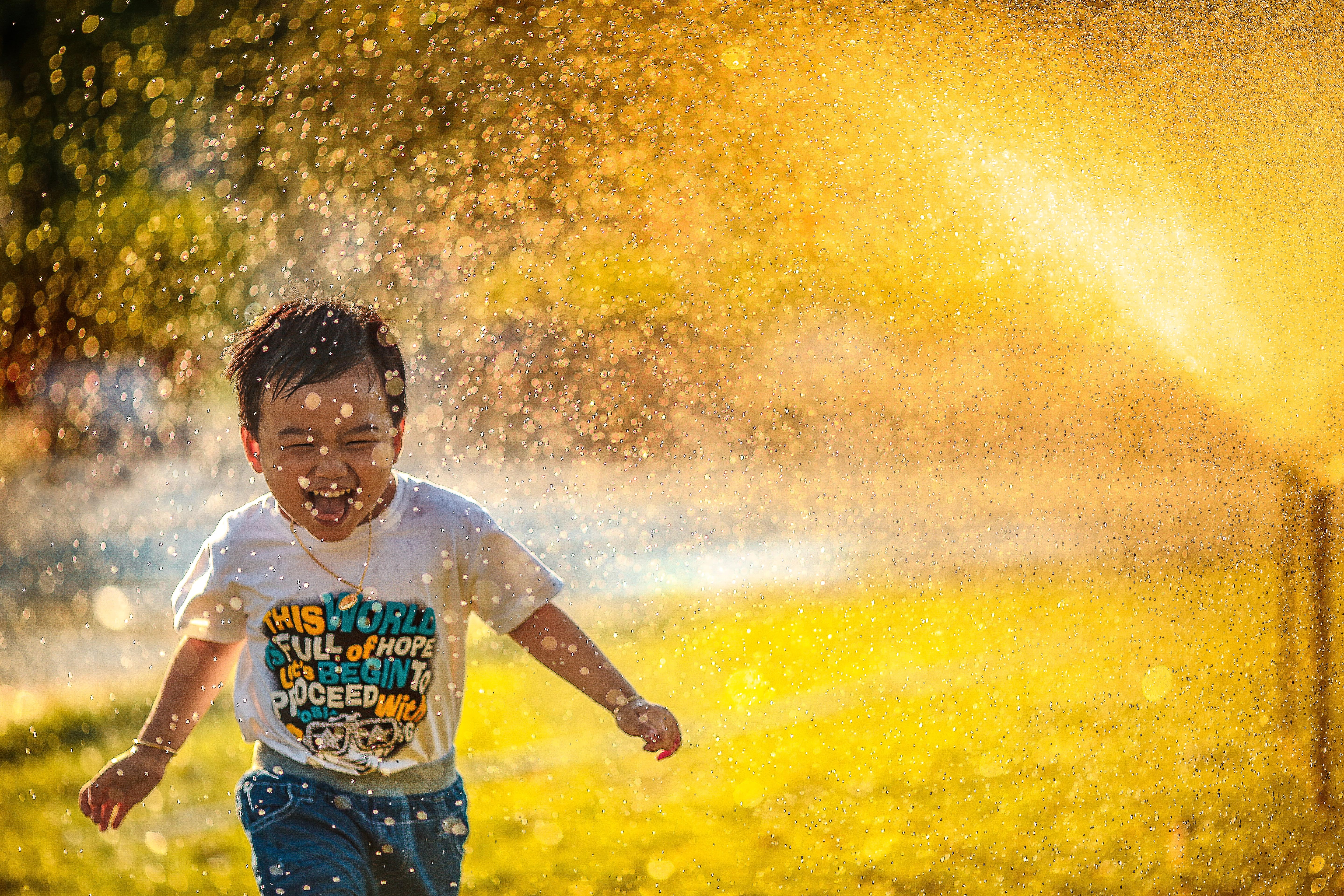 Joyful Child in the Water - mi-pham-223464