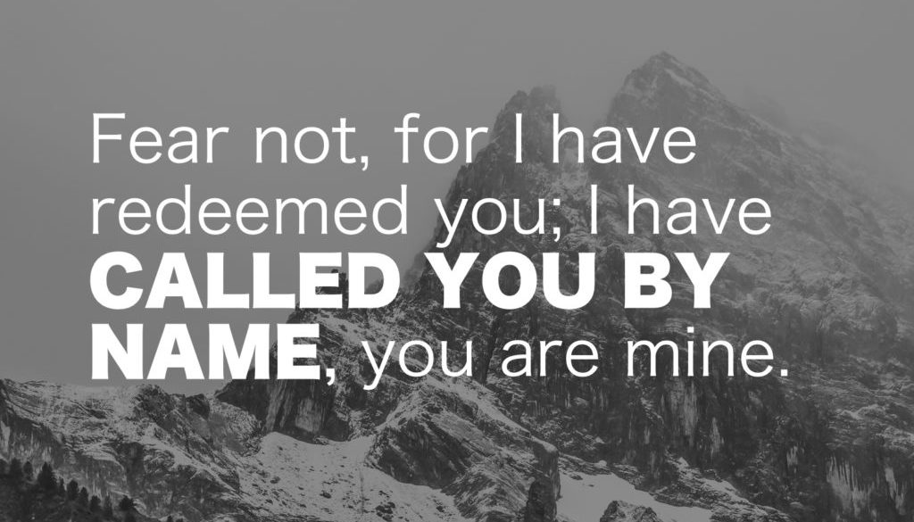 Unburdened SCRIPTURE - WEEK 3 (Called)